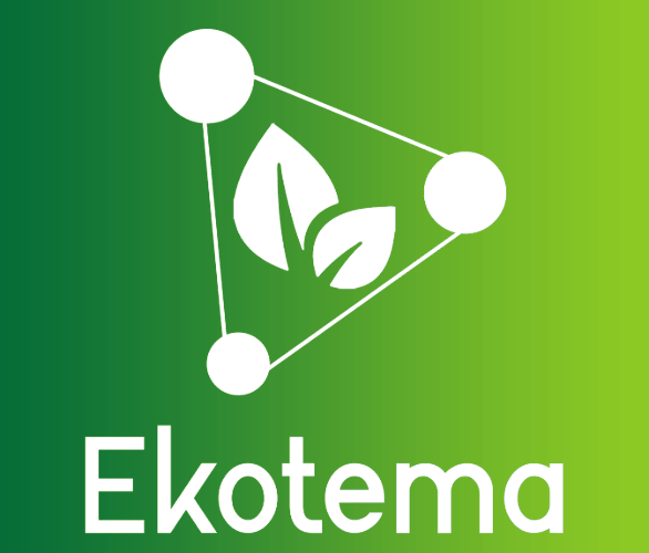 Logo Ekotema Group - udržitelnost v souvislostech
